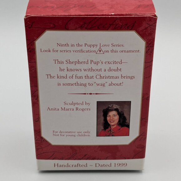 Hallmark Keepsake Puppy Love 1999, 9th in the Puppy Love Series, Ornament - Picture 9 of 11